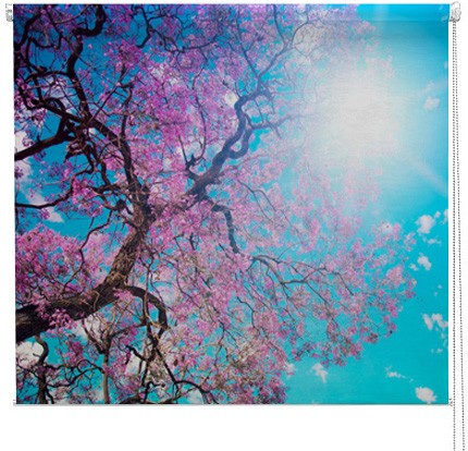 Blossom Tree printed blind