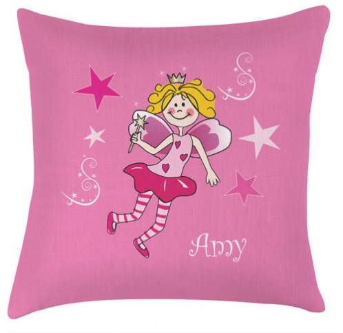 Personalised Fairy childrens cushion