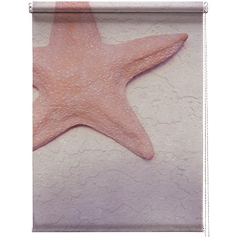 Starfish printed blind