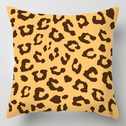 Leopard print cushion