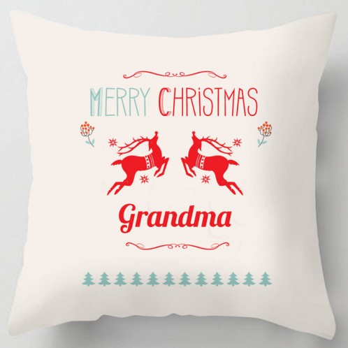Merry Christmas Grandma cushion