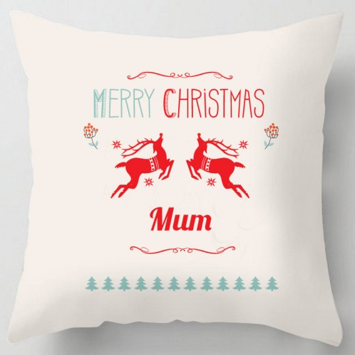 Merry Christmas Mum cushion