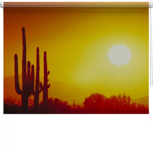 Mexican Sunrise printed blind