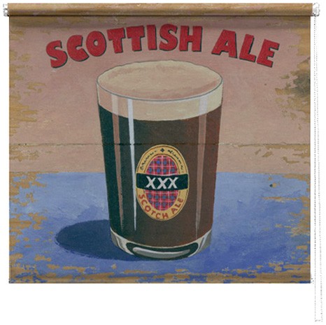 Scottish Ale printed blind martin wiscombe