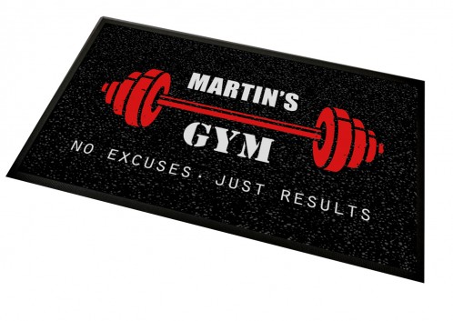 Personalised home Gym mat