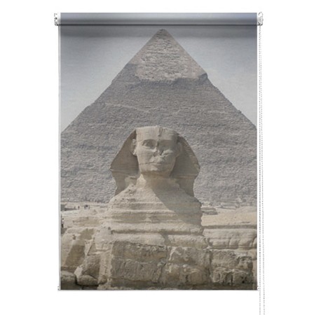 Pyramid sphinx printed blind
