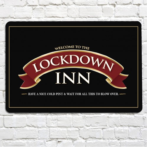 The Lockdown Inn bar sign