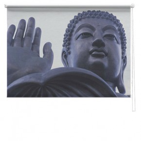 Buddha printed blind