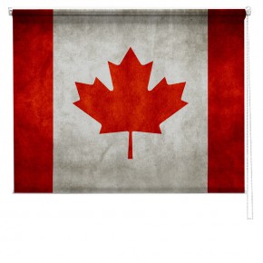 CANADIAN FLAG PRINTED BLIND