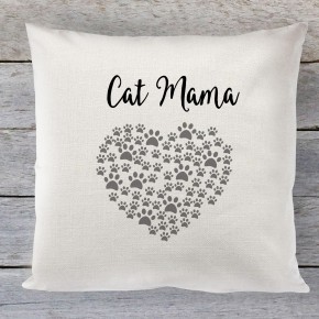 Cat Mama, mothers day gift cushion