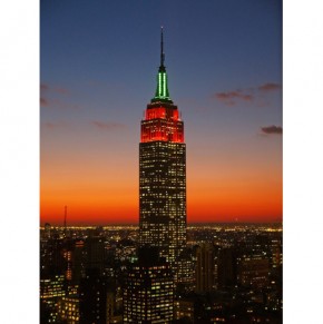 Empire state building canvas