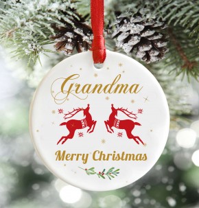 Grandma Merry Christmas decoration
