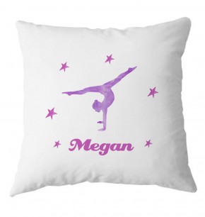 Personalised Gymnastics childrens cushion