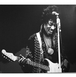 Jimi Hendrix printed blind