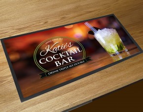 Personalised Welcome Mojito Cocktail bar runner