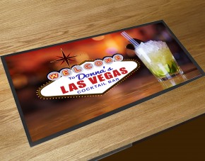 Personalised Las Vegas Mojito Cocktail bar runner