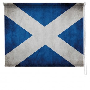 Scottish flag printed blind