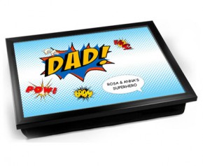 Dad comic fathers day personalised tray