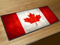 Canadian Flag bar runner mat