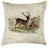 Vintage Deer cushion
