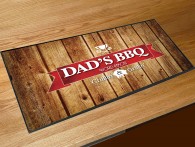 Dads BBQ bar runner gift