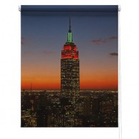 Empire state building printed blind