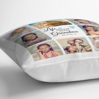 Personalised Grandma gift, Photo collage cushion