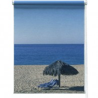Seascape printed blind