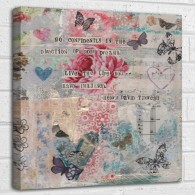 Go confidently in the direction of your dreams, live the life you imagined - Henry David Thoreau quote canvas