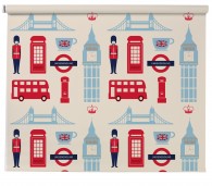 London Icon pattern blind