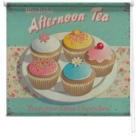 Afternoon Tea printed blind martin wiscombe
