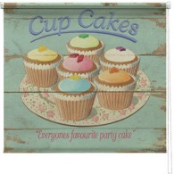 Cupcakes printed blind martin wiscombe