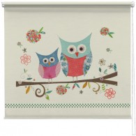 Owl sisters printed blind kim anderson