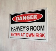 Personalised Danger Sign