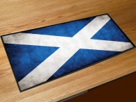 Scotland flag bar runner