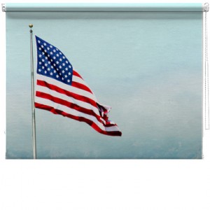 Stars and stripes USA flag Printed Blind