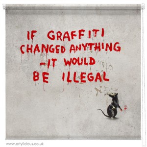 Banksy if graffiti changed blind