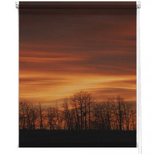 Sunset printed blind