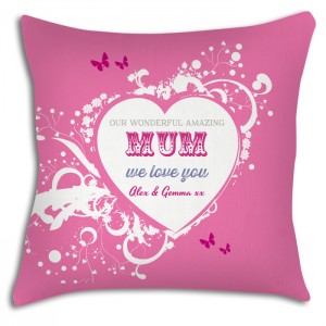 Wonderful Mum personalised cushion