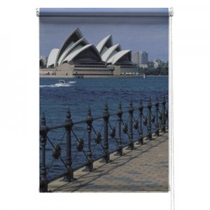 Sydney Opera house printed blind