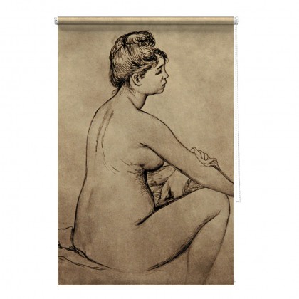 Bather Drying Herself - Auguste Renoir printed blind