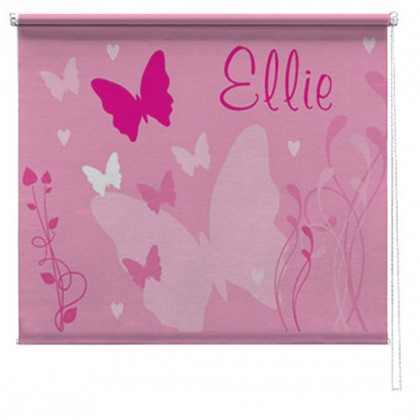 Butterfly printed childrens blind