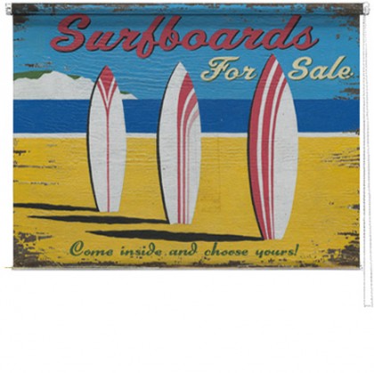 Surfboards printed blind martin wiscombe