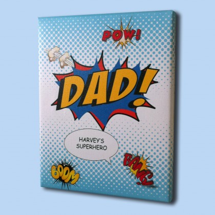 Fathers day Dad comic art print