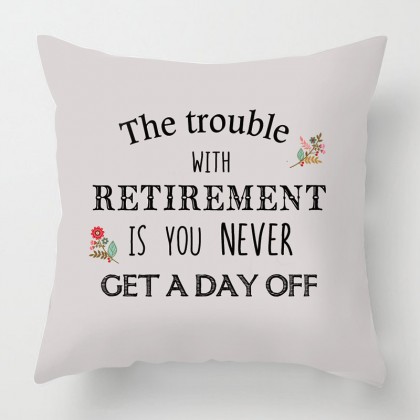 The trouble with Retirement cushion